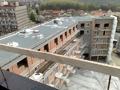 Isolierung von Plattdächern